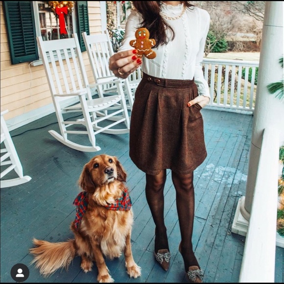 KJP Brown Skirt, Size 2